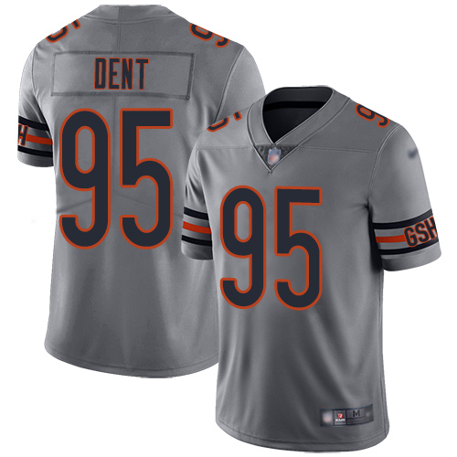 Chicago Bears Limited Silver Men Richard Dent Jersey NFL Football #95 Inverted Legend->chicago bears->NFL Jersey